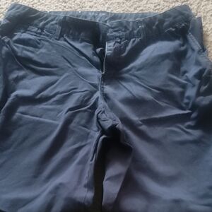Womens Blue Casual Pants